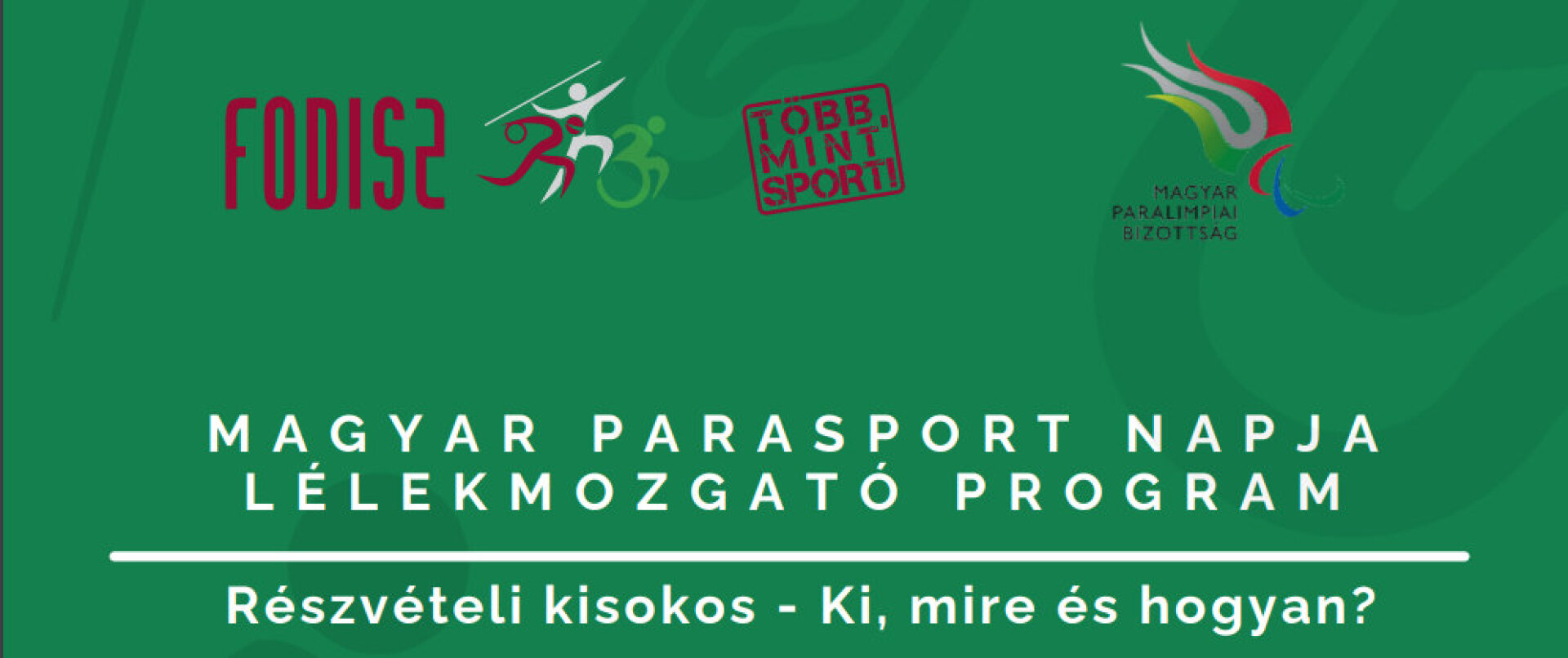 Magyar Parasport Napja 2024