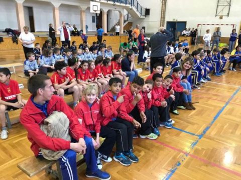 Kiskőrösi EGYMI csapata a XIX. FODISZ Diákolimpia Kapkodd a Lábad Sor-és váltóversenyen