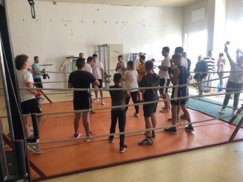 Erdei Zsolttal találkozhattak a Velünk mozdulj Diáksport Egyesület sportolói